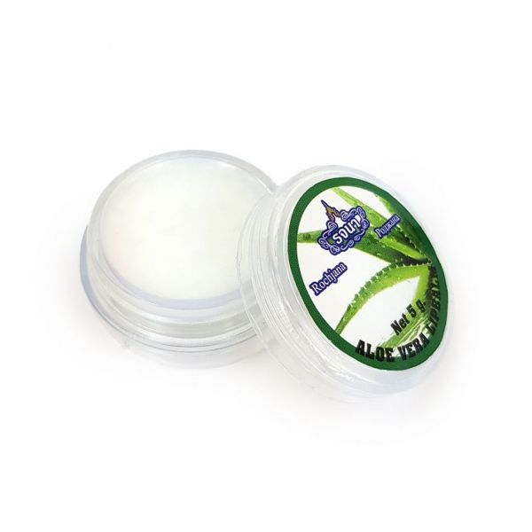 Natural lip balm with aloe Vera, 5 gr